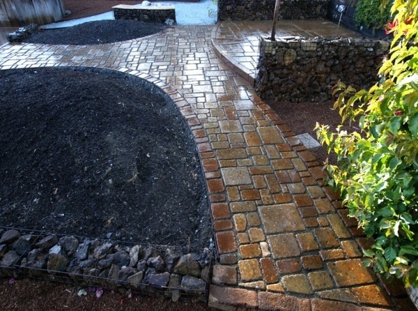 Backyard path