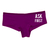 Women's Purple Ask First Undies