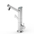 Bamboo Tri-Flow Faucet Brushed Nickel