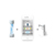 Stratus Zuvo+App+Faucet (Square)
