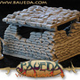 28m sandbag bunker