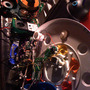 close up of circuit bent toy