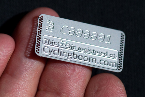 Cyclingboom tag|C-Series|Stainless Steel