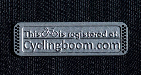 Free Bicycle Tag